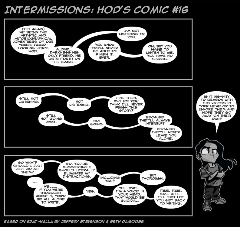 Brat-halla Intermissions: Hod’s Comic #16