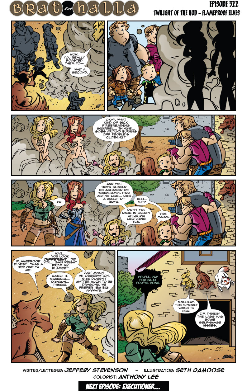 Brat-halla #322 – Twilight of The Hod: Flameproof Elves