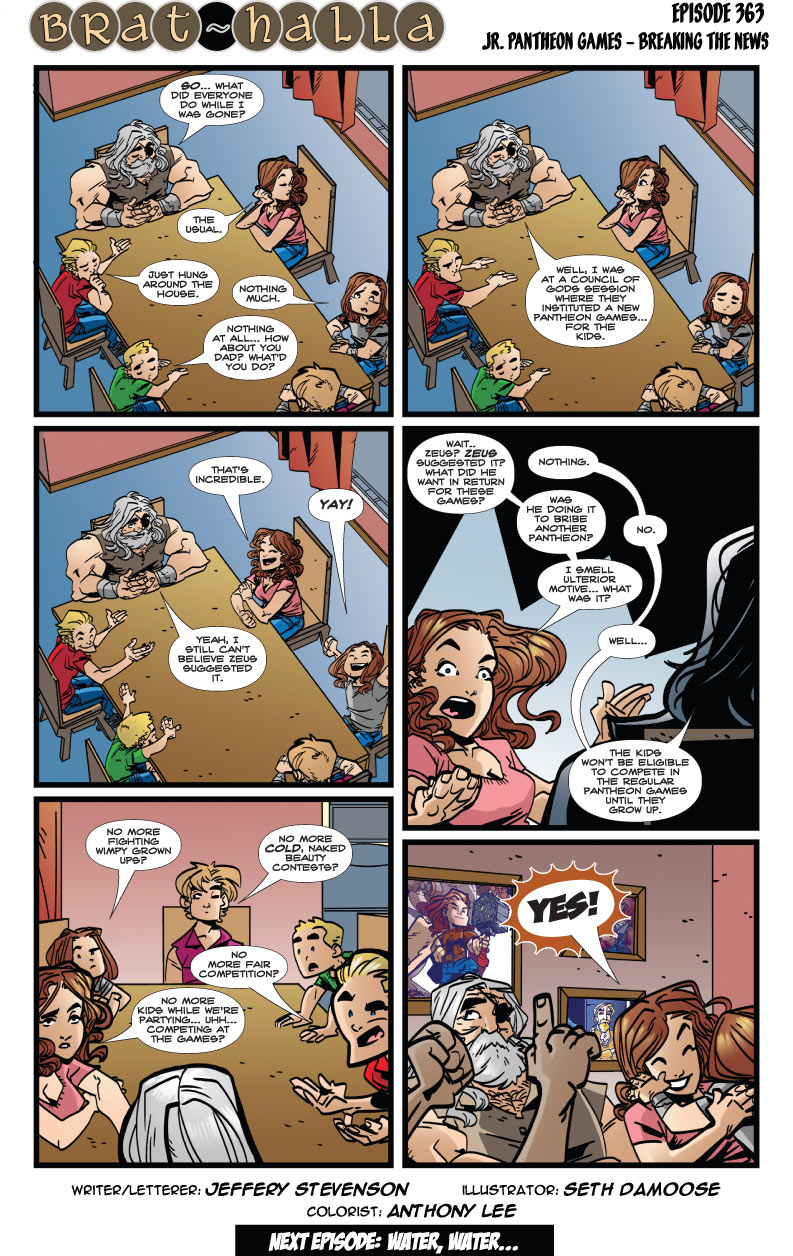 Brat-halla #363 – Jr. Pantheon Games: Breaking The News