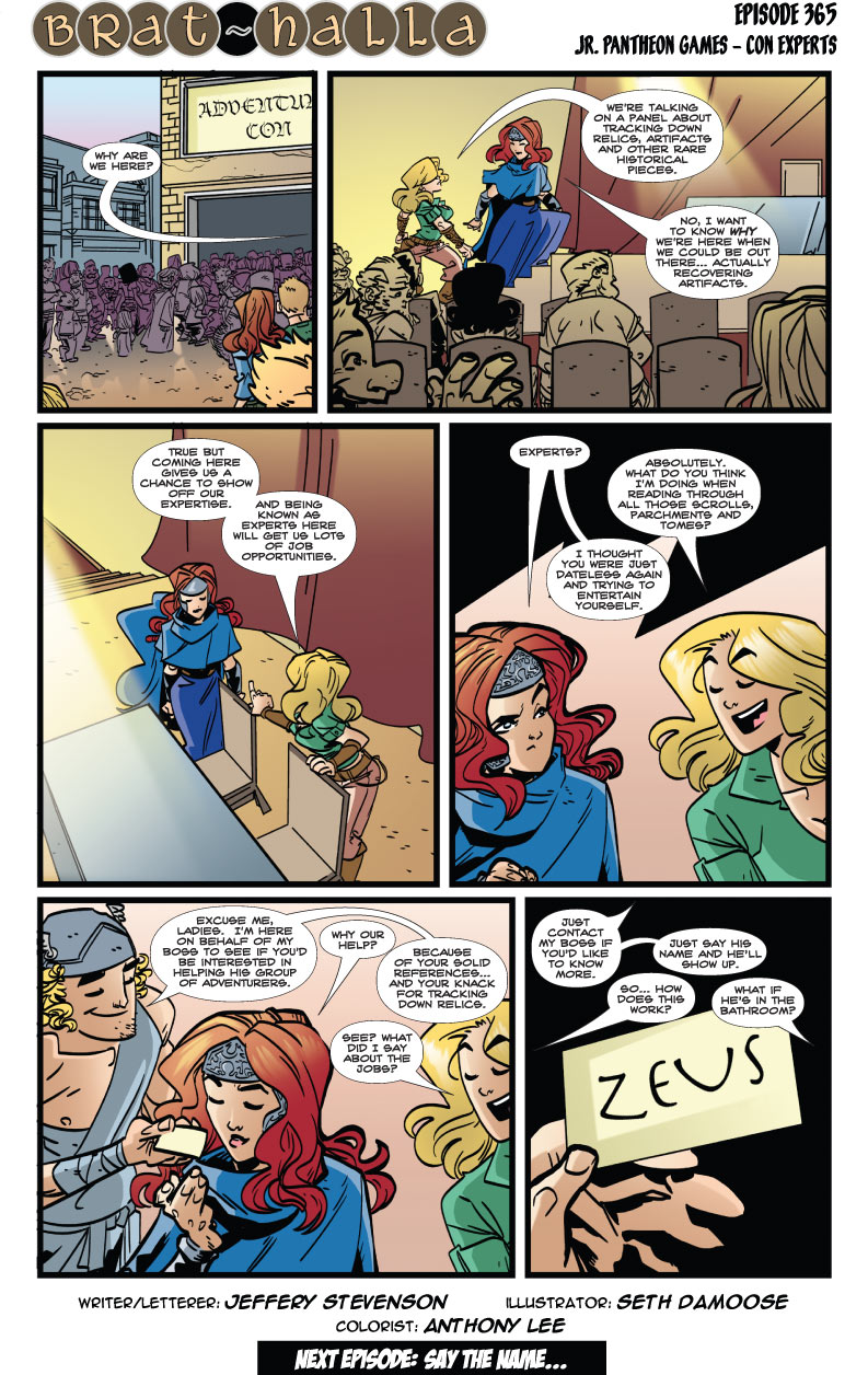 Brat-halla #365 – Jr. Pantheon Games: Con Experts