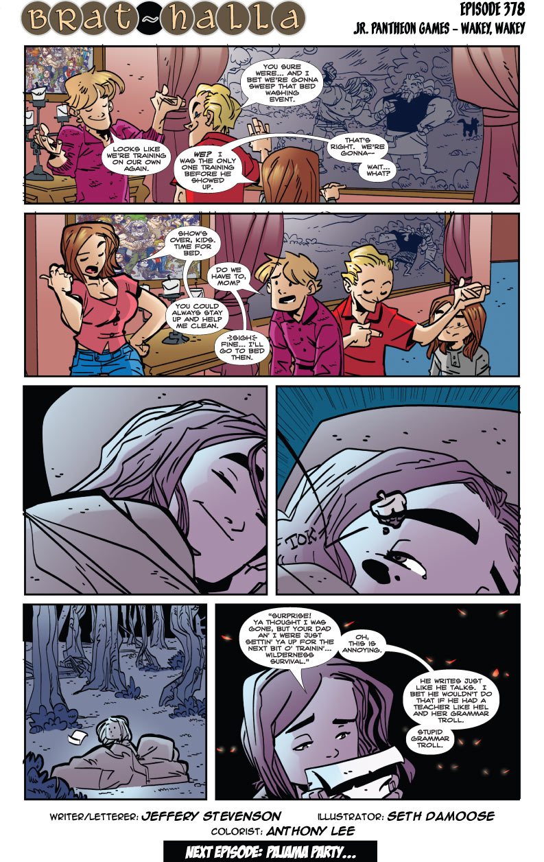 Brat-halla #378 – Jr. Pantheon Games: Wakey, Wakey