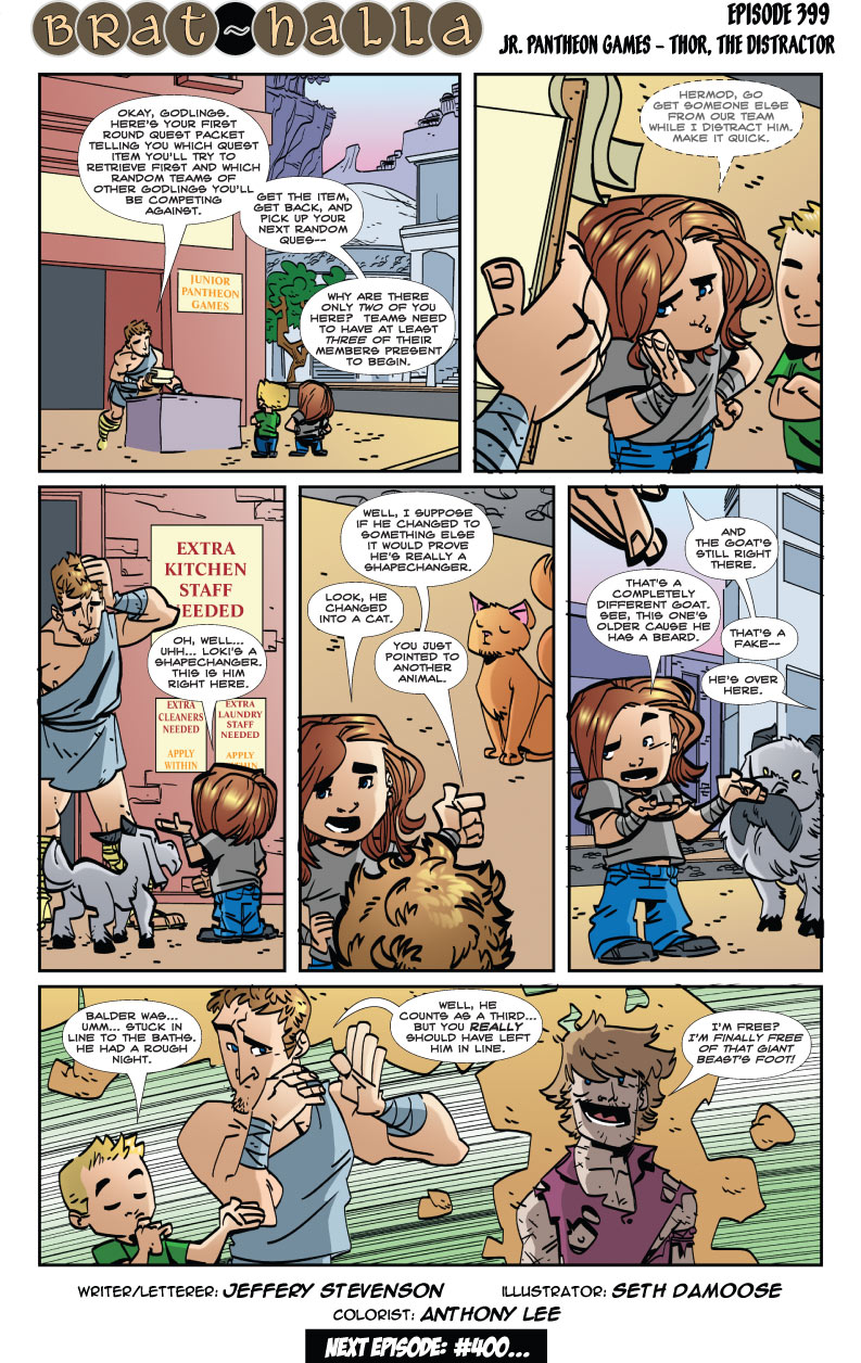 Brat-halla #399 – Jr. Pantheon Games: Thor, The Distractor